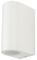 7542 VT-7652 - Up & Down Wall Light, White, GU10, IP44