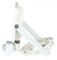 VT-30-S 457 - 30W LED Floodlight with PIR, 2400lm, 3000K, White, IP65