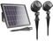 SS9957 - Globe Solar LED Spotlights, 120lm, 5500K, Pack of 2