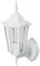 VT-749 7067 - Lantern Wall Light, White, E27, IP44