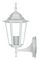VT-749 7067 - Lantern Wall Light, White, E27, IP44