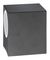 VT-7651 7510 - Square Down Wall Light, Black, GU10, IP44