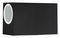 VT-7652 7511 - Square Up/Down Wall Light, Black, GU10, IP44