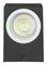 VT-7652 7511 - Square Up/Down Wall Light, Black, GU10, IP44