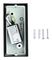 VT-7652 7511 - Square Up/Down Wall Light, Black, GU10, IP44