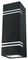 VT-7662 7512 - Up/Down Wall Light, Black, GU10, IP44