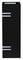 VT-7662 7512 - Up/Down Wall Light, Black, GU10, IP44