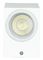 VT-7651 7539 - Square Down Wall Light, White, GU10, IP44