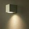 VT-7651 7539 - Square Down Wall Light, White, GU10, IP44