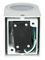 VT-7651 7540 - Round Down Wall Light, White, GU10, IP44