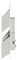 VT-709 8222 - 9W LED Wall Light, White, 990lm, 4000K