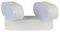 VT-814 8292 - 12W 2-Way LED Wall Light, White, 1320lm, 3000K, IP65
