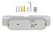 VT-814 8294 - 12W 2-Way LED Wall Light, Grey, 1320lm, 3000K, IP65