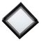 VT-827 218539 - 12W Square LED Wall Light, Black, 650lm, 3000K, IP65