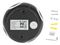 VT-834 8553 - 4W Round LED Wall Light, Black, 440lm, 3000K, IP65