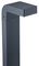0047951 - 8W IP65 LED Bollard Light, 3000K, Jet Black, Medium