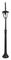 VT-737 7060 - 60W Pole Lamp, Black, E27, IP44