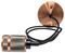 777930 - Antik Pendant Fitting, Textured Copper, E27