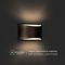 VT-815 8684 - 10W Up/Down LED Wall Light, IP54, 4000K, 800lm, Black