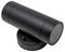 781531 - Piazza Up/Down Garden Wall Light, GU10, Black, IP54