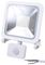 PELL0285 - LED Floodlight with PIR, 30W, 2400lm, 6000K, White, IP44