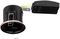 11239 - Fire Rated Downlight Fitting , Black, IP20
