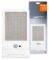 4058075267909 - 3W Solar Powered LED Door Light, 4000K, Cool White, 320lm, White, IP44