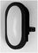 4058075271647 - 5.5W LED Bulkhead Light, 4000K, 450lm, IP54, Black