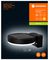 4058075392762 - 6W Endura Style Single Circle Solar Wall Light, 3000K, Warm White, 400lm, IP44, Black