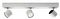 915005307301 - Star Triple LED Spotlights, 13.5W, 1500lm, 2700K, Dimmable, White