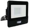 VT-128S-B 20261 - 20W LED Floodlight with PIR, 6500K, 1510lm, Black, IP65