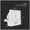 VT-118S-W 20268 - 10W LED Floodlight with PIR, 3000K, 735lm, White, IP65