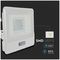 VT-128S-1-W 20296 - 20W LED Floodlight with PIR, 4000K, 1510lm, White, IP65