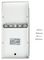 VT-837-W 8518 - Wall Light, E27, Matt White, Clear, IP44