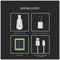 VT-2417 2857 - 7W LED Rechargeable Solar Bulb, 3-in-1 CCT, IP20