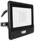 VT-138S-1-B 20287 - 30W Slim Floodlight with PIR, 4000K, 2340lm, IP65, Black