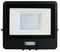 VT-138S-1-B 20287 - 30W Slim Floodlight with PIR, 4000K, 2340lm, IP65, Black