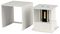 VT-759-12 218528 - 12W Square Wall Light, White, 4000K, IP65