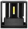 VT-759 217087 - 5W Square Wall Light, Black, 4000K, IP65