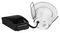 VT-885-W 8181 - 5W LED Fire Rated Spotlight Fitting, 6400K, White