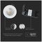 VT-885-W 8181 - 5W LED Fire Rated Spotlight Fitting, 6400K, White