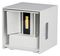 VT-759 217088 - 5W LED UP and Down Square Wall Light, 4000K, 700lm, White