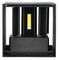 VT-759-12 218529 - 11W LED Up and Down Square Wall Light, 3000K, 1360lm, Black