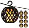 ESFL - Elan Solar Flame Lanterns - Set of 8