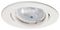 IGS/TW - Fire Rated Steel Tilting Downlight, White, IP20