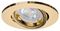 IGP/TB - Fire Rated Tilting Downlight, Brass, IP20
