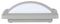 VT-8058 218246 - 12W LED Bulkhead Softlight, 4000K, 1160lm, IP65, Grey