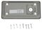VT-8058 218246 - 12W LED Bulkhead Softlight, 4000K, 1160lm, IP65, Grey