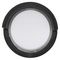 VT-827 218538 - 12W LED Outdoor Round Wall Light, 4000K, 1155lm, Black