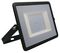 VT-40101 215966 - 100W LED Slimline Floodlight, 6500K, 8700lm, Black
